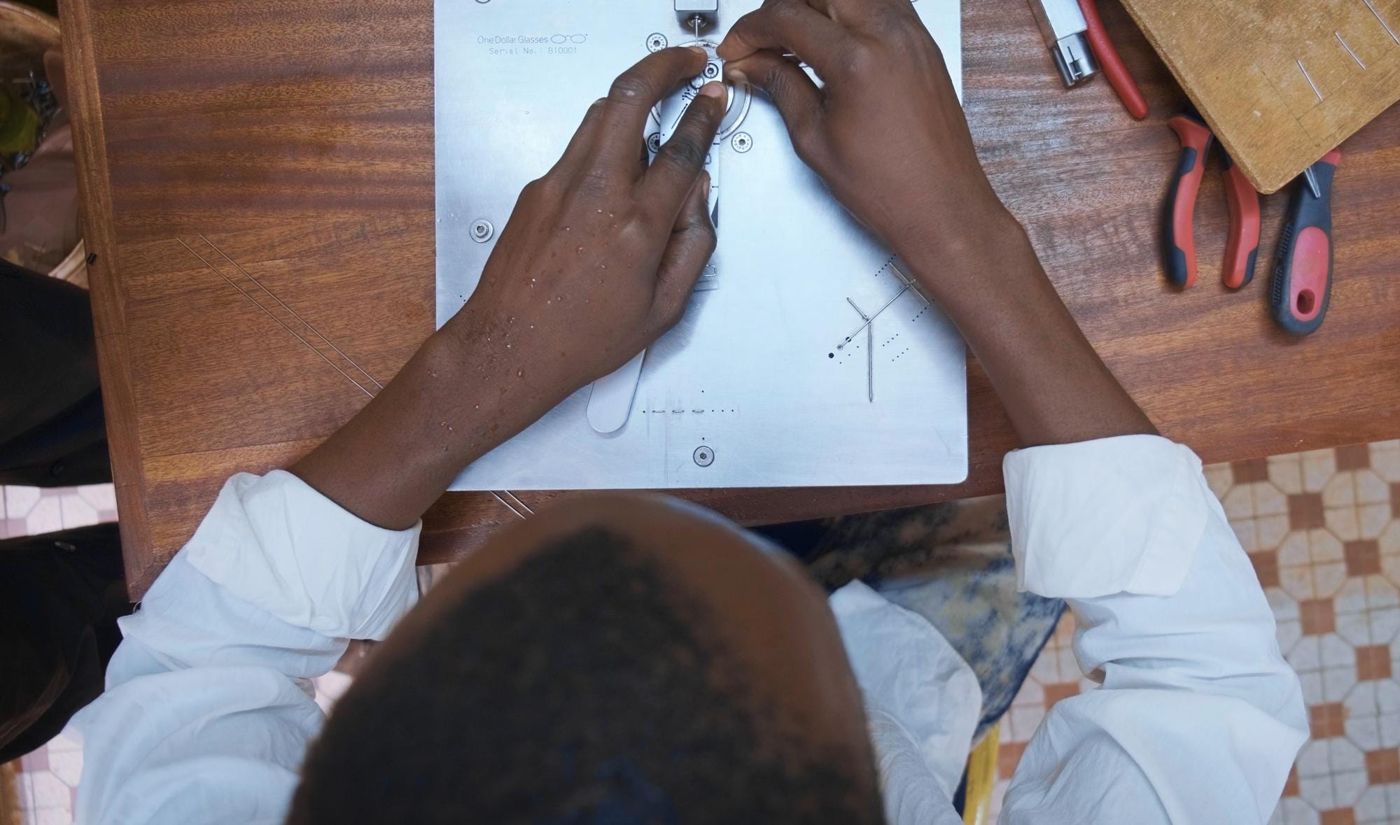 <p>Brillen für Menschen in Burkina Faso</p>