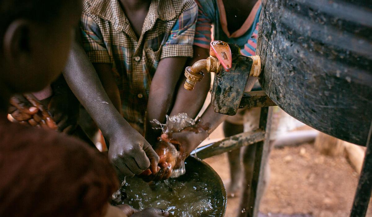 Hygieneprodukte für Menschen in Uganda