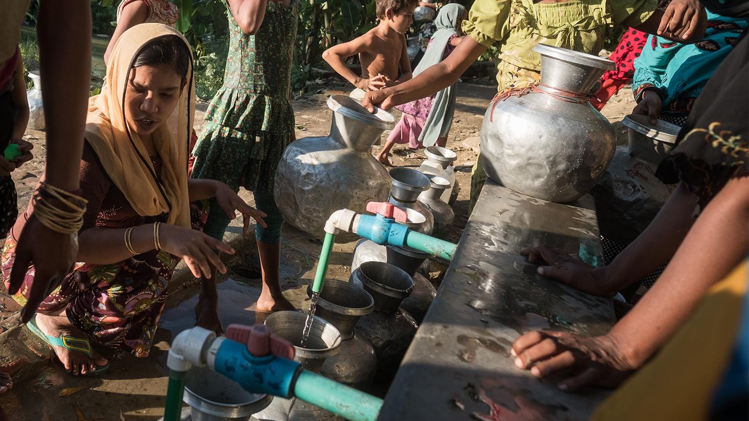 Hygiene packages for families in Bangladesh