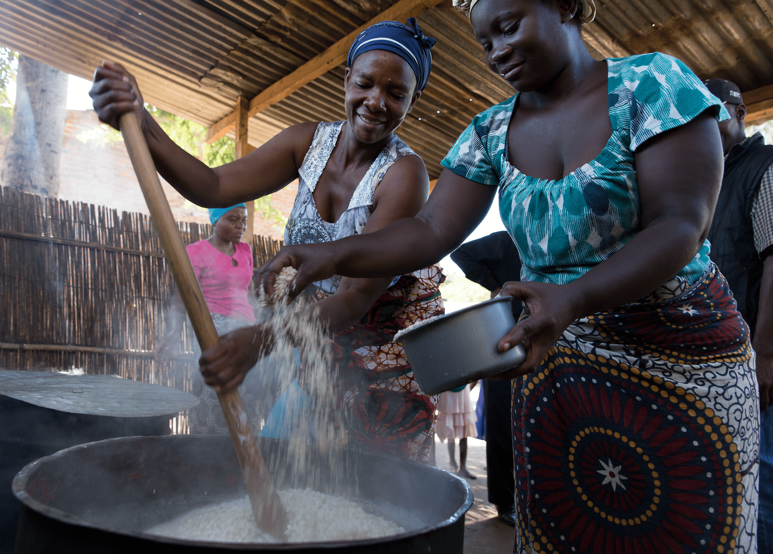 Zur Seite Ernährung sicherstellen in Malawi und Burkina Faso gehen