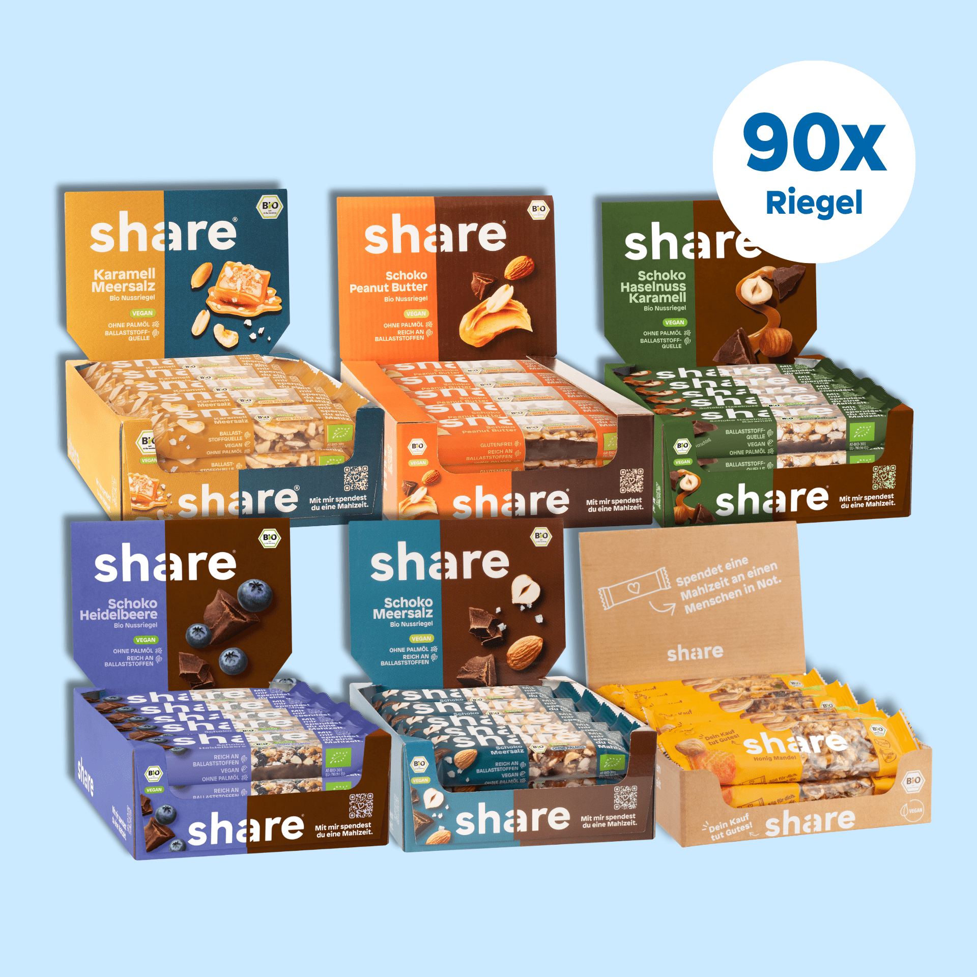 share Bio Nussriegel Sparpaket