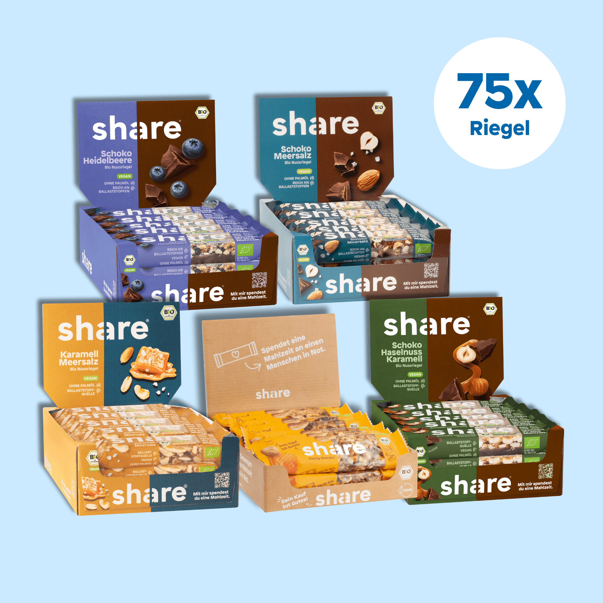 share Bio Nussriegel Sparpaket