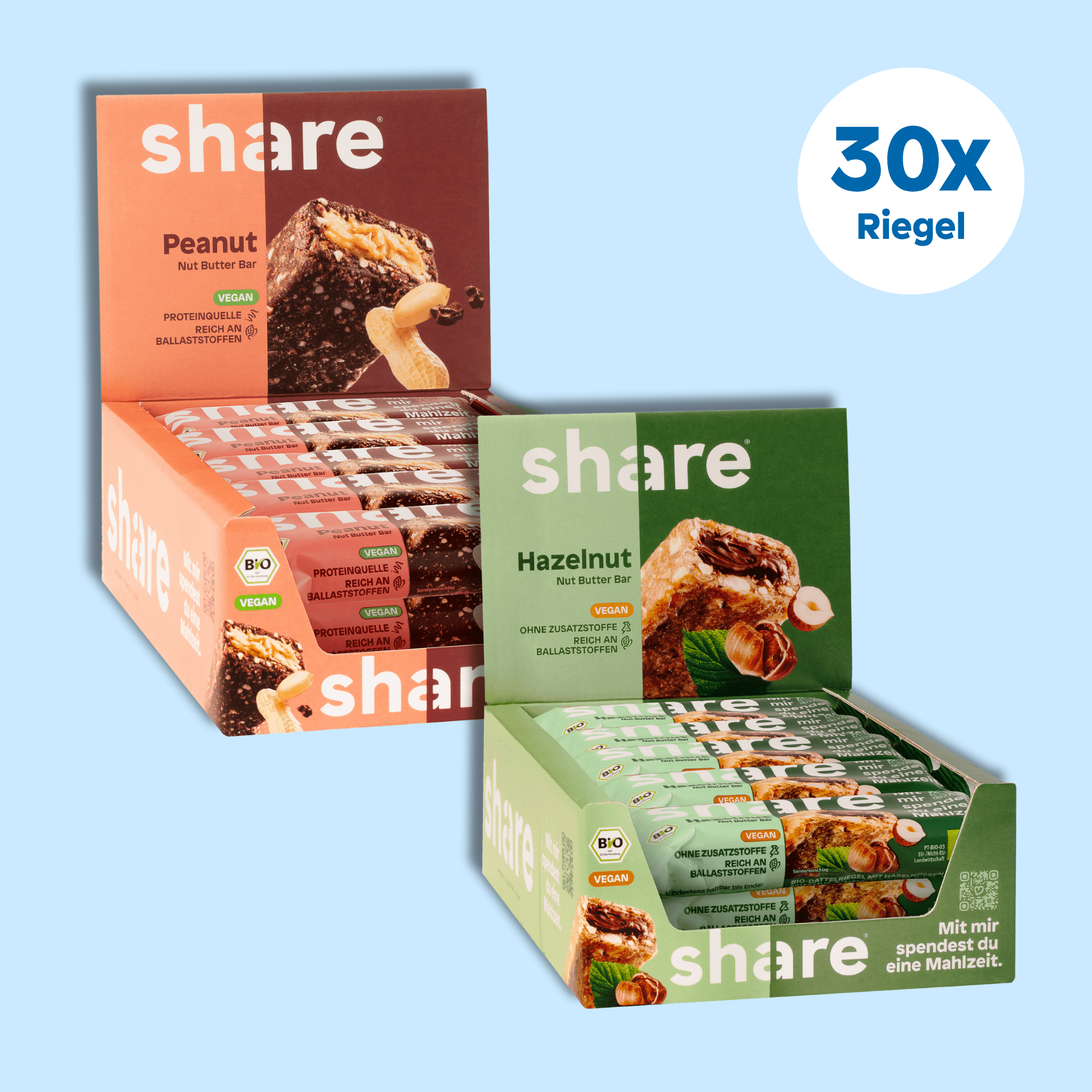 share Bio Nut Butter Bar Sparpaket