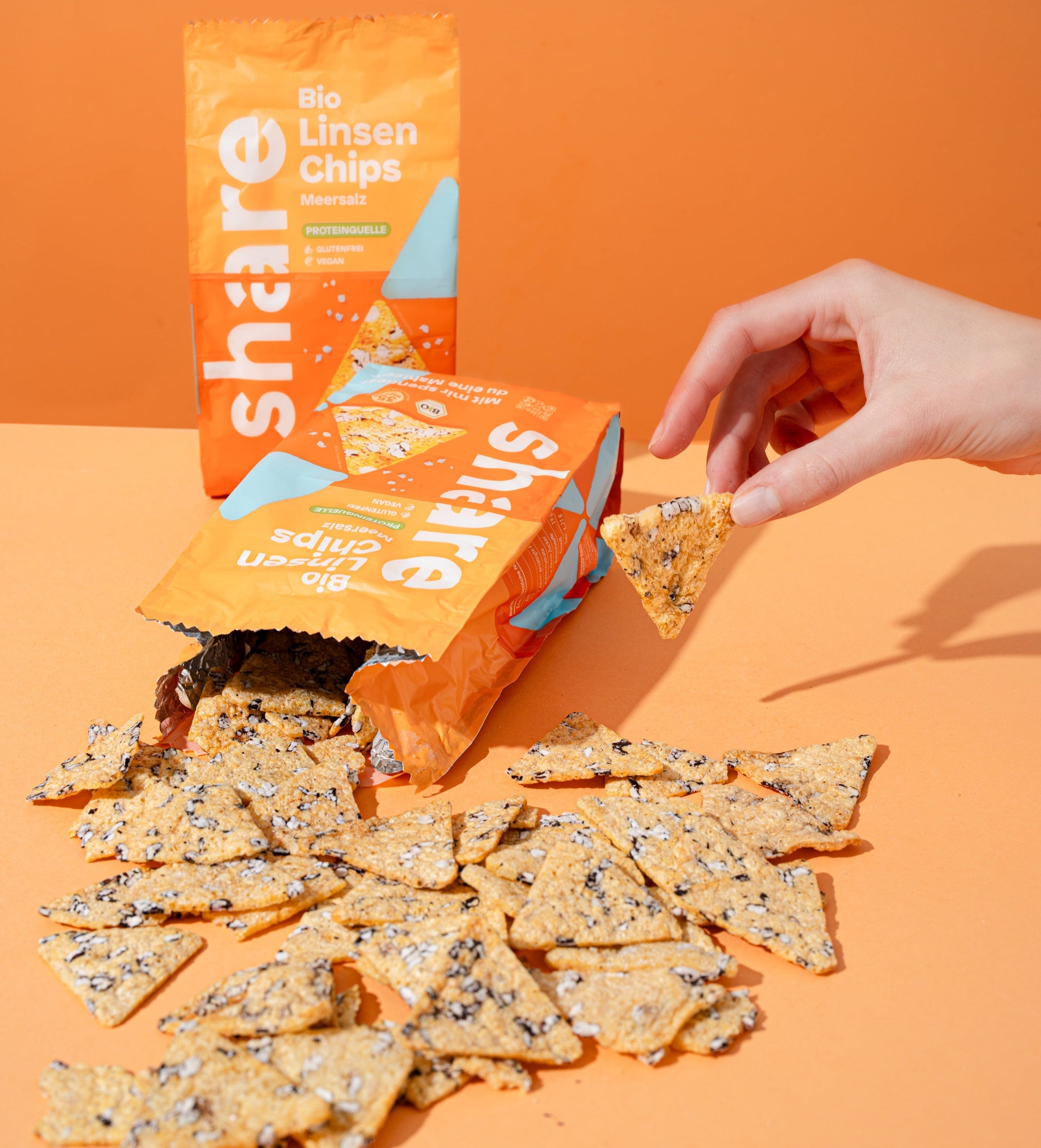 share Chips Bio Linsenchips Meersalz 6x80g