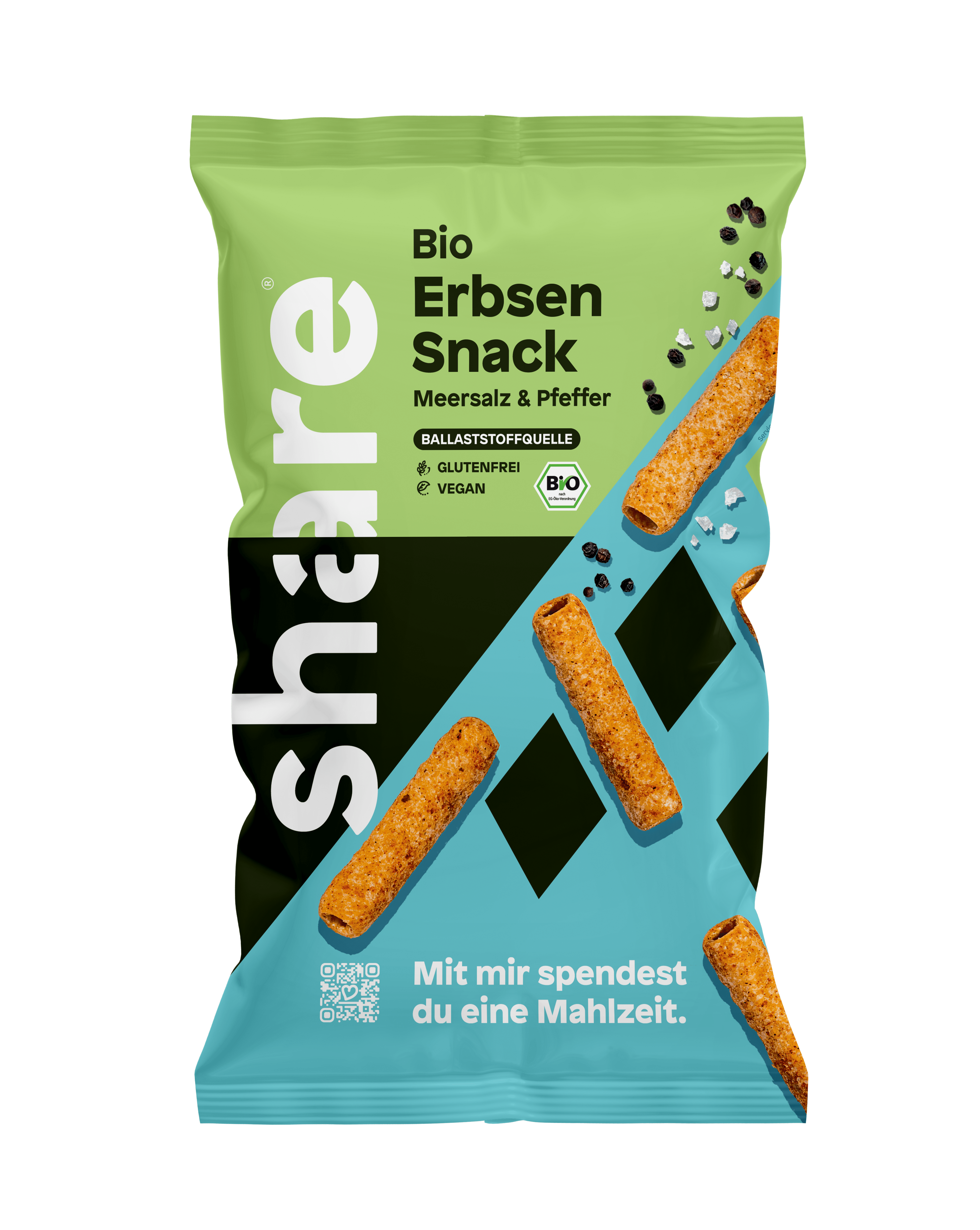 share GmbH Bio Erbsen Snack Meersalz & Pfeffer 1x75g 1x75g