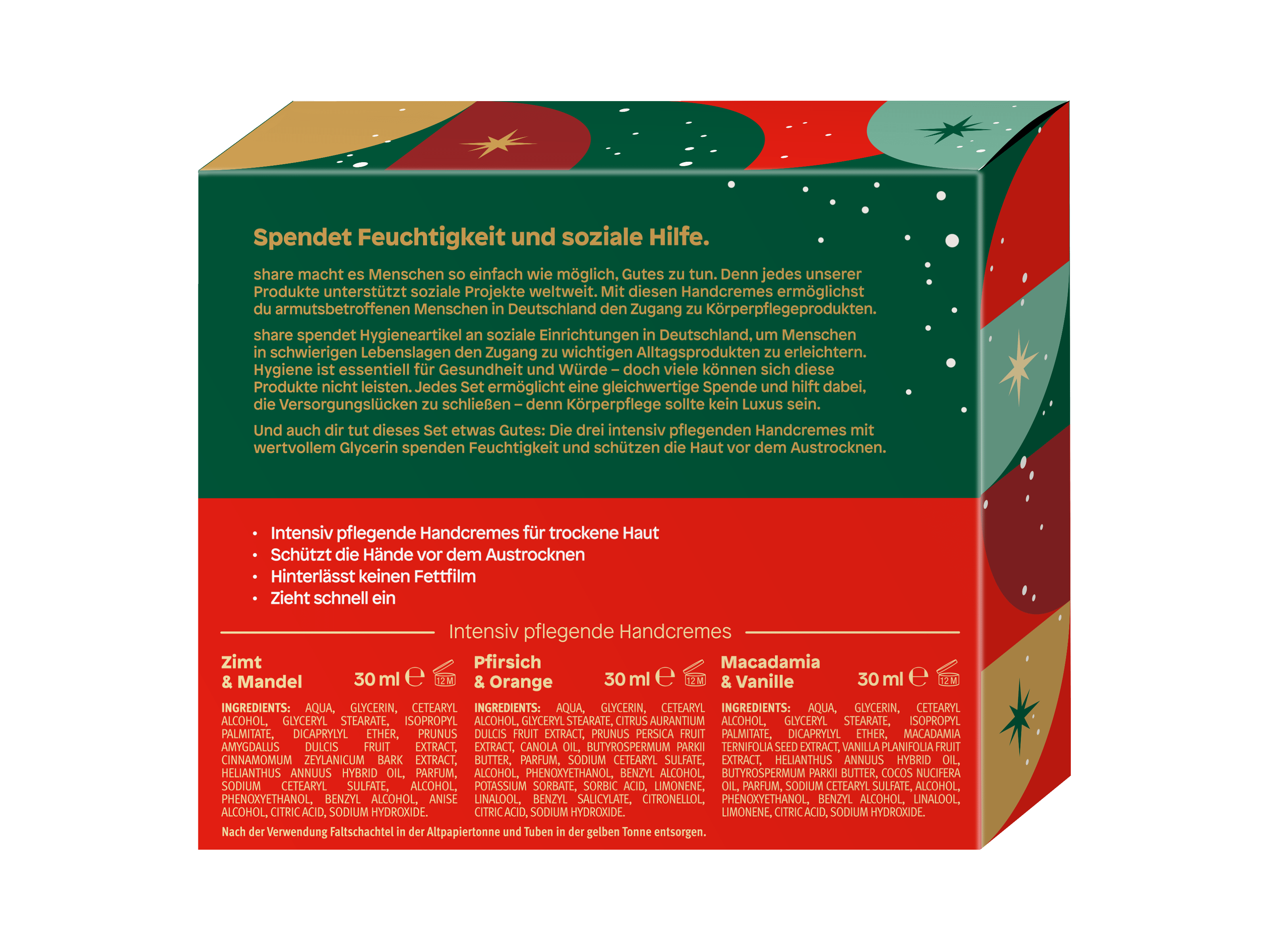 share Körperpflegesets Weihnachtsset 2025 ohne UVP