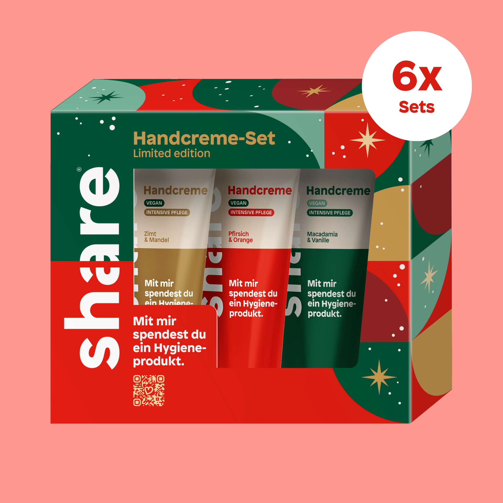 share Körperpflegesets Weihnachtsset 2025  ohne UVP 6x3x30ml
