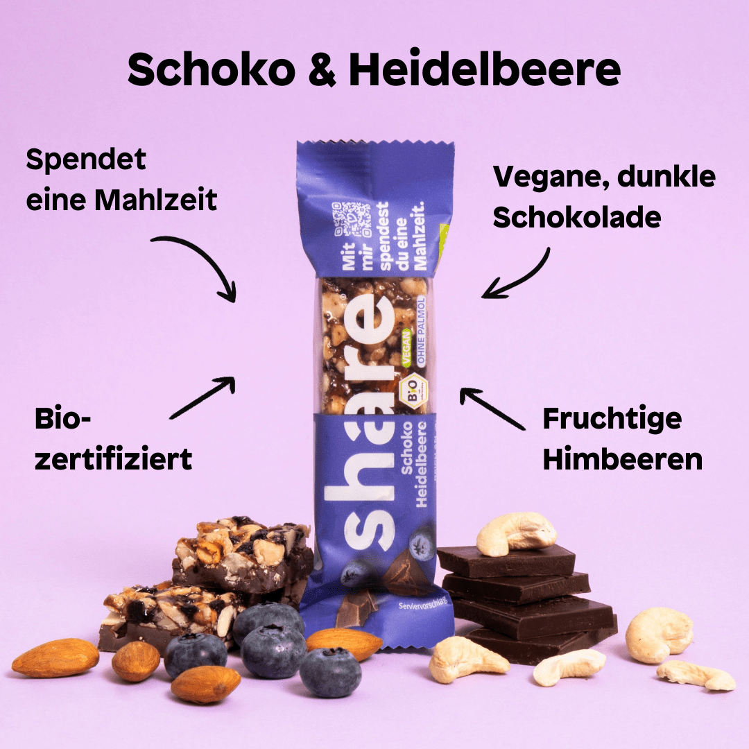 share Nussriegel Bio Nussriegel Bundle Schoko Meersalz & Schoko Heidelbeere