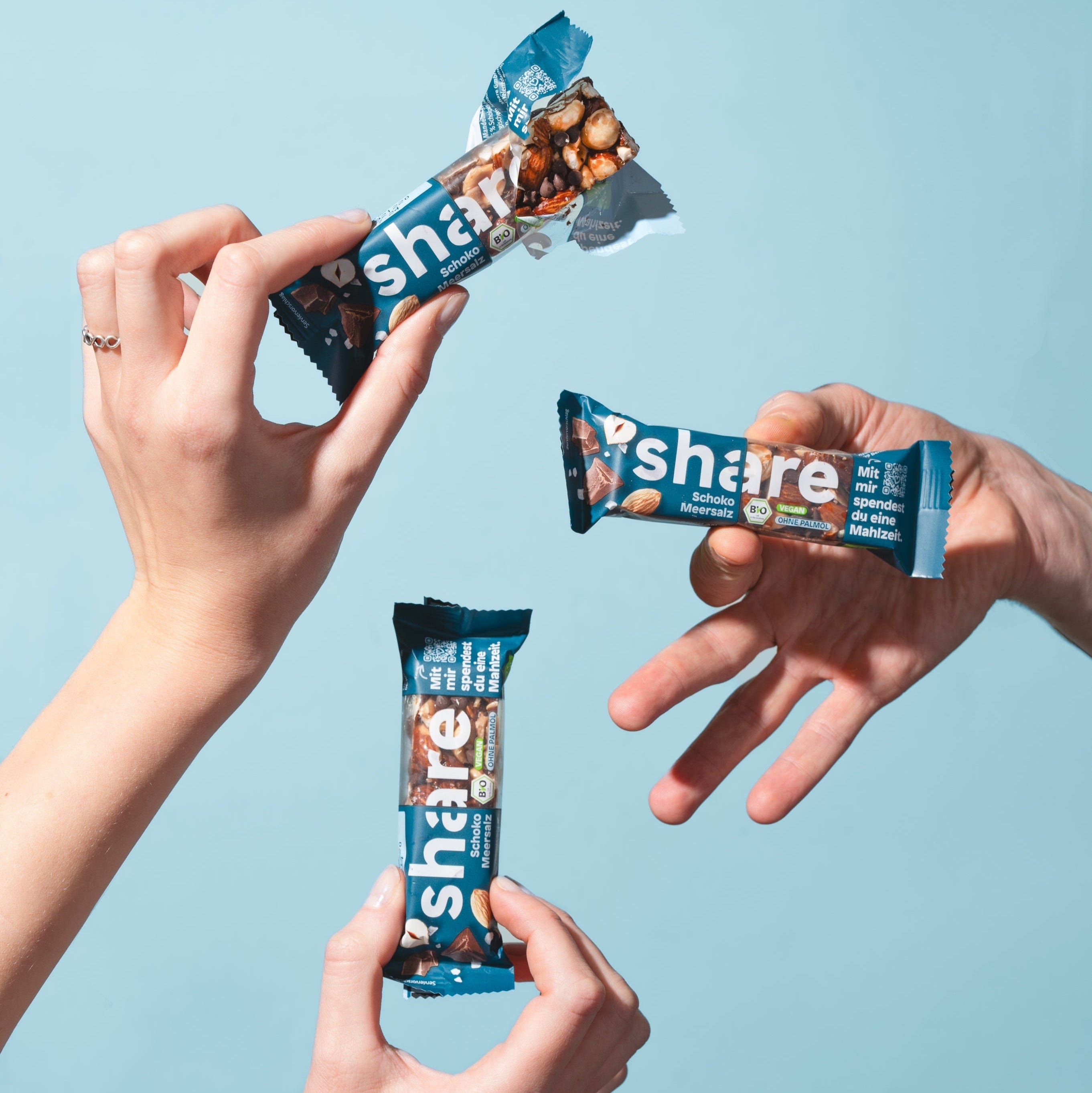 share Nussriegel Bio Nussriegel Schoko & Meersalz 15x35g