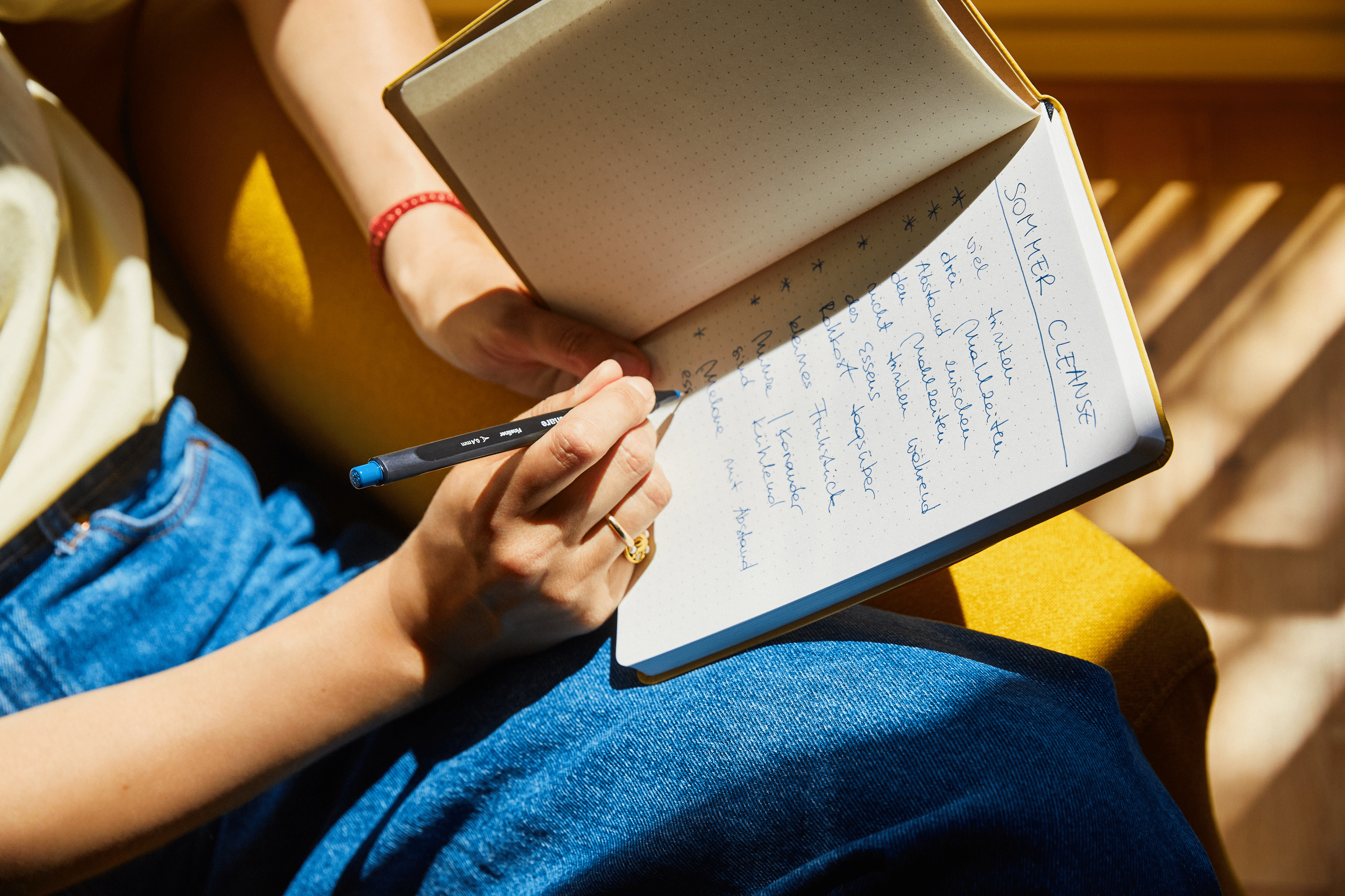 share Schreibhefte Notizbuch A5 punktkariert hellblau
