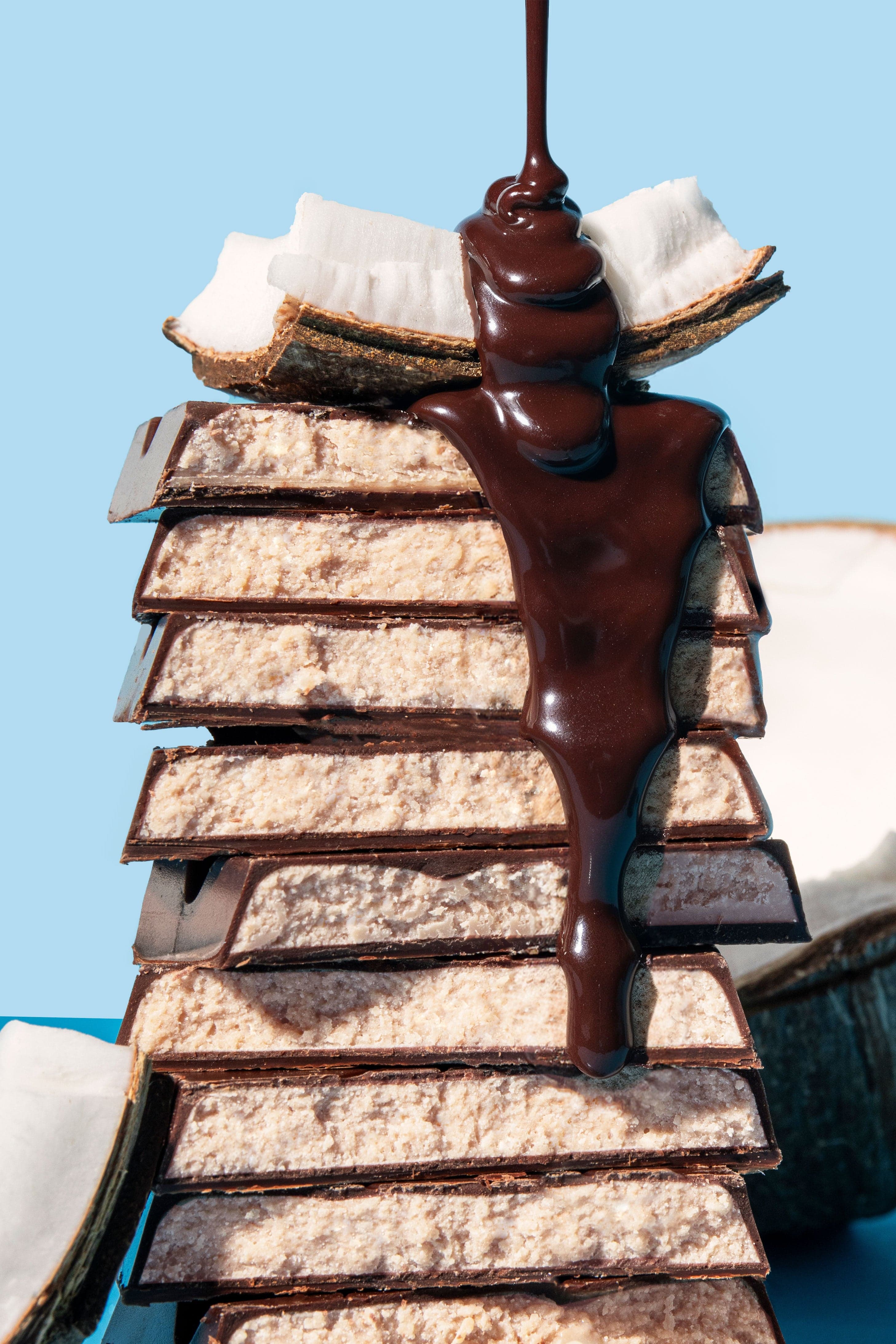 share Tafelschokolade Vegane Schokoladentafel Coconut Bliss Praliné 12x80g