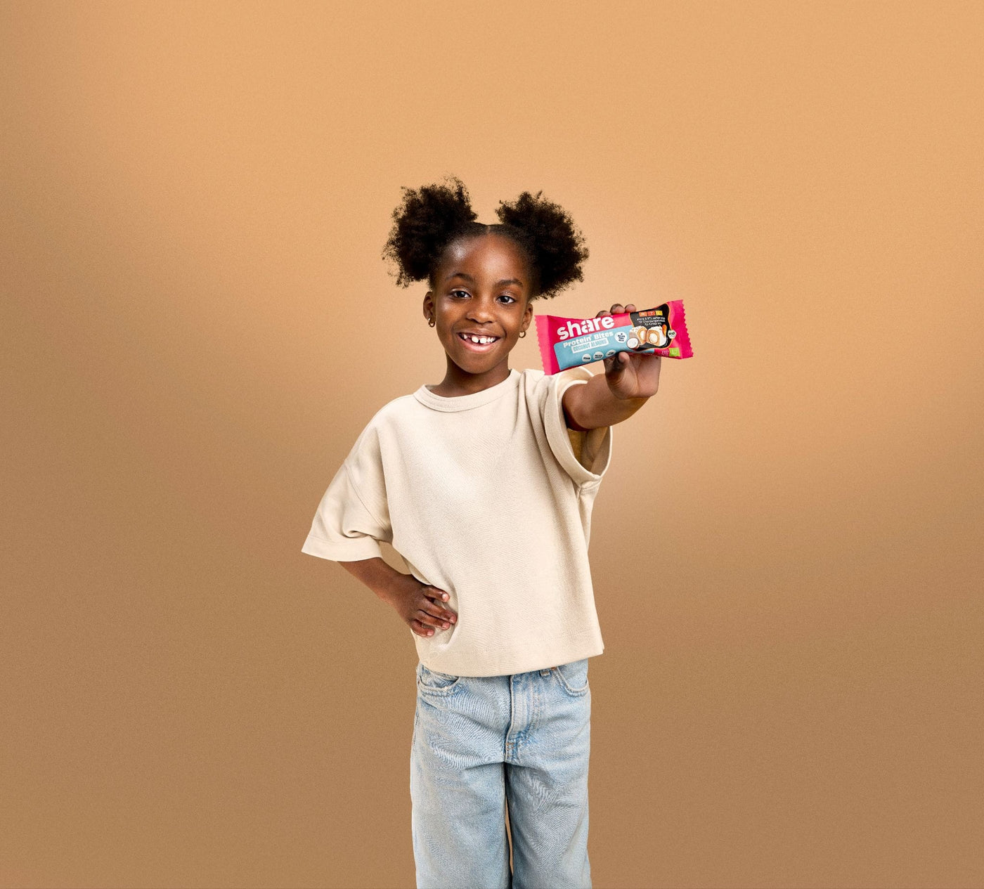 Kinder mit share Riegel