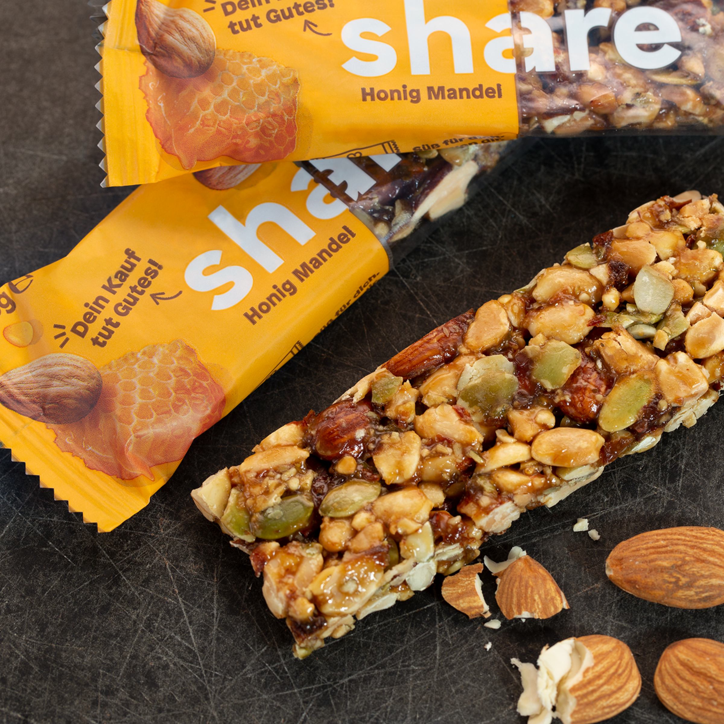 Organic Honey & Almond Nut Bar