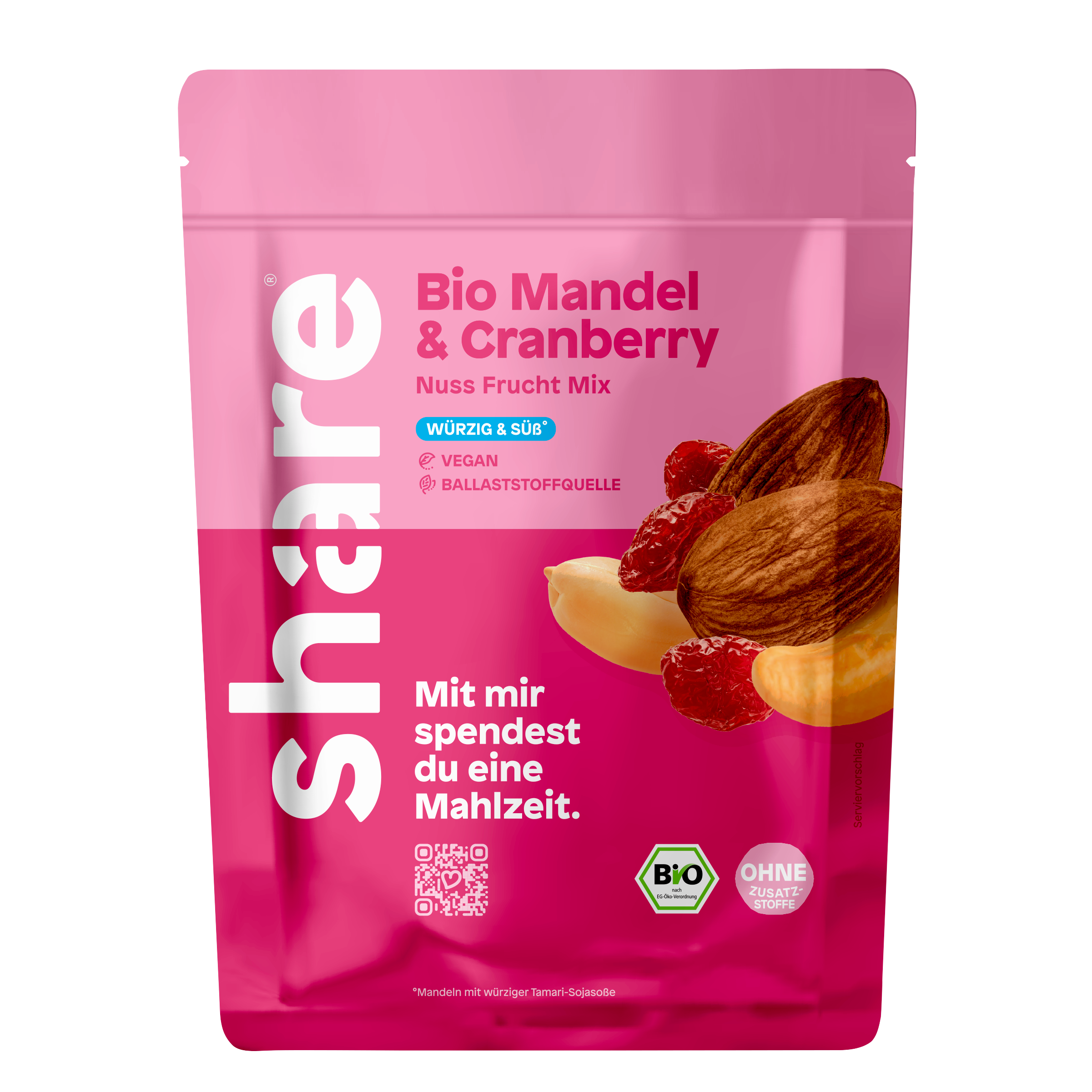 Bio Nuss-Frucht-Mischung Cranberry & Tamari-Mandel