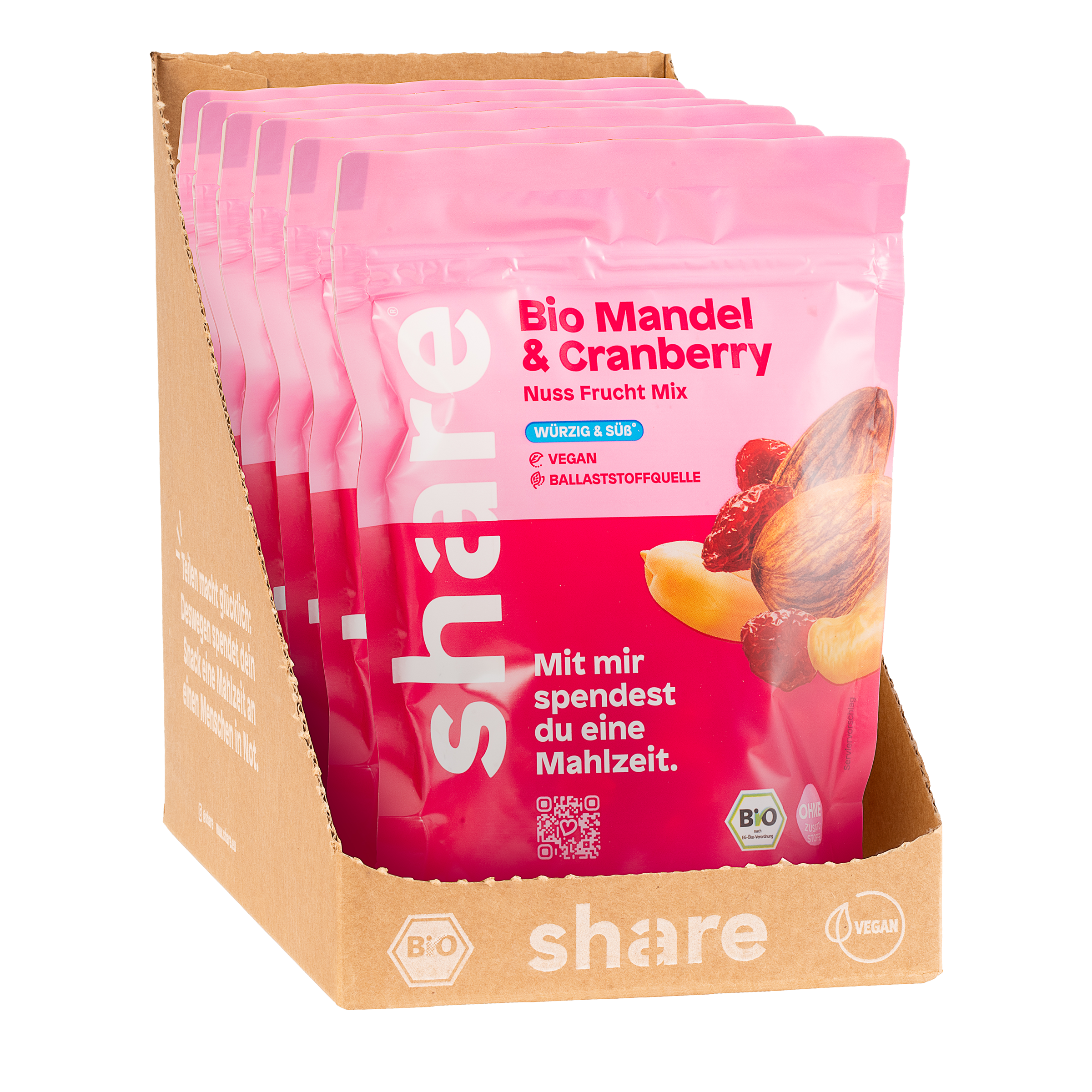 Organic Nut-Fruit Mix Cranberry & Tamari Almond