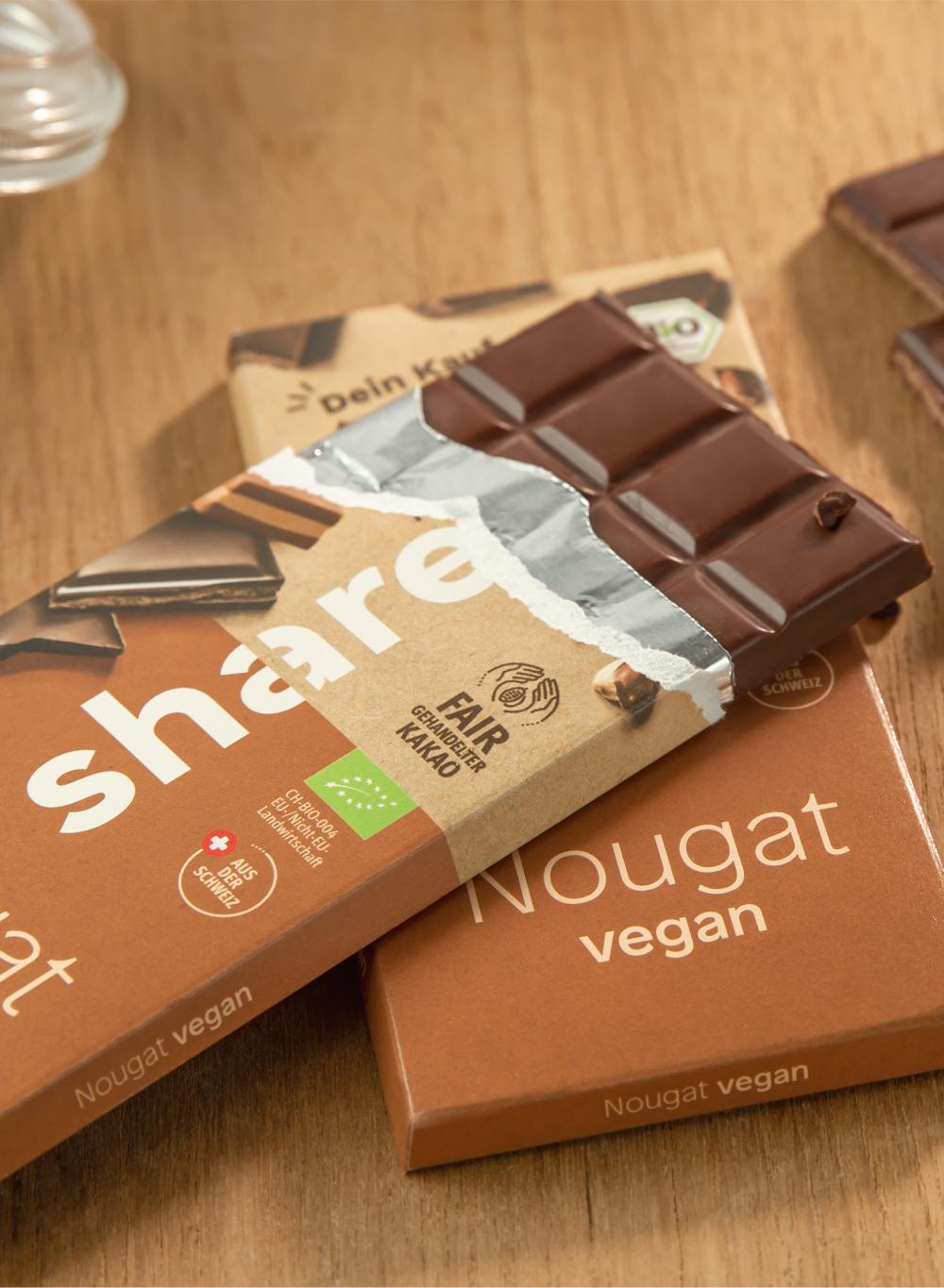 <p>Nougat-Schokolade</p>