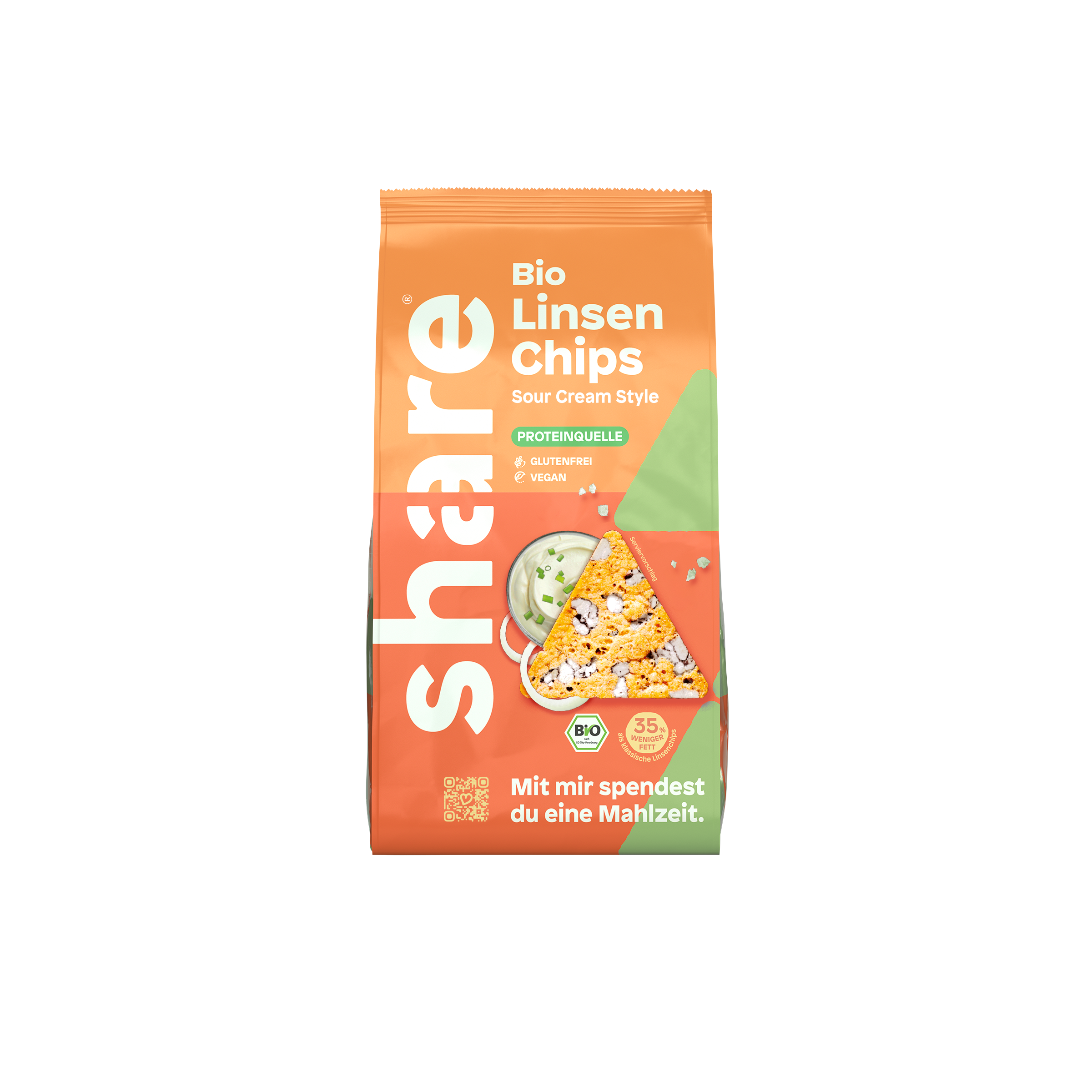 Bio Linsenchips Sour Cream Style