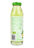 Organic Lemon-Mint Syrup in glass, non-deposit
