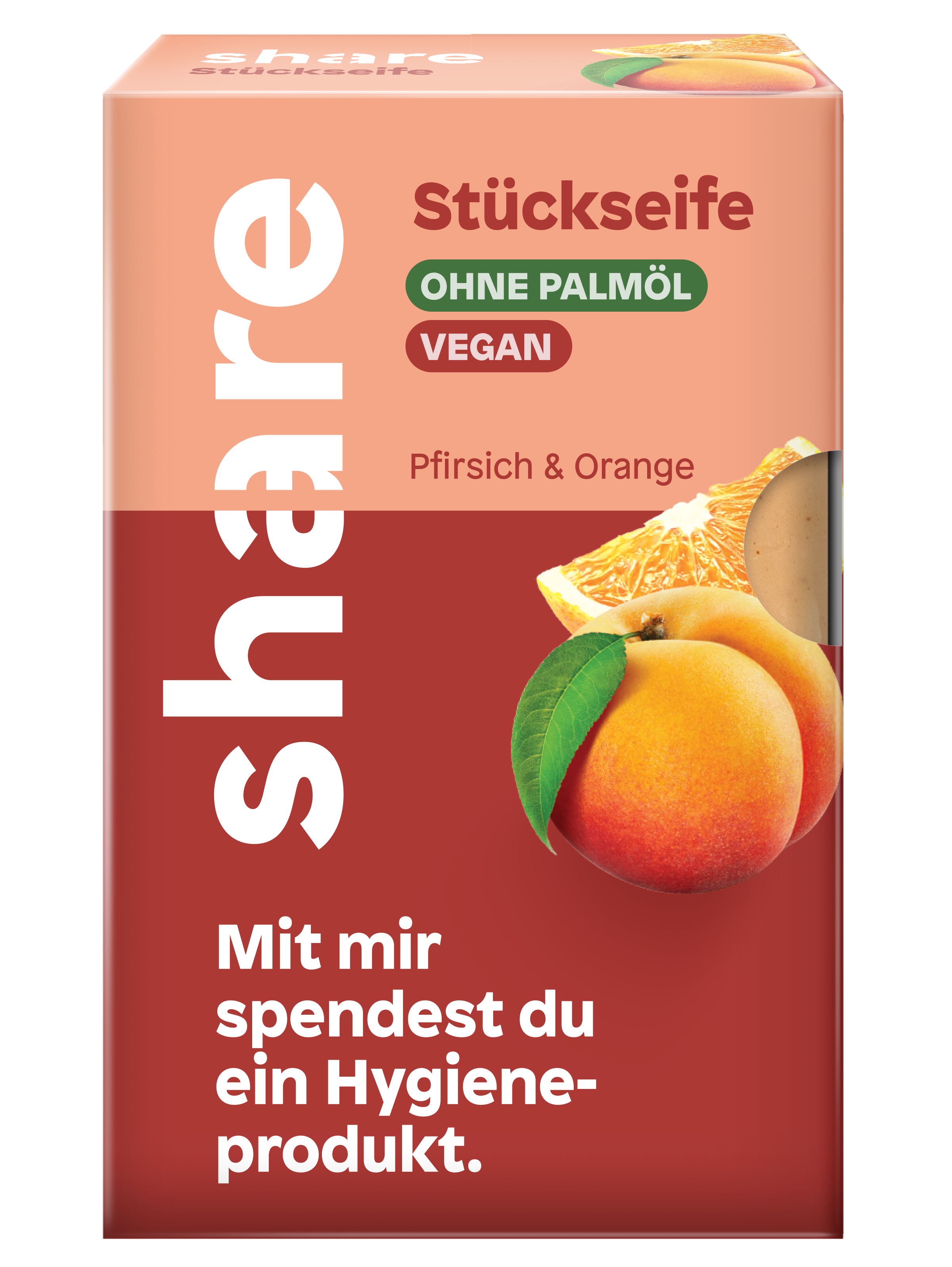 Stückseife Pfirsich & Orange