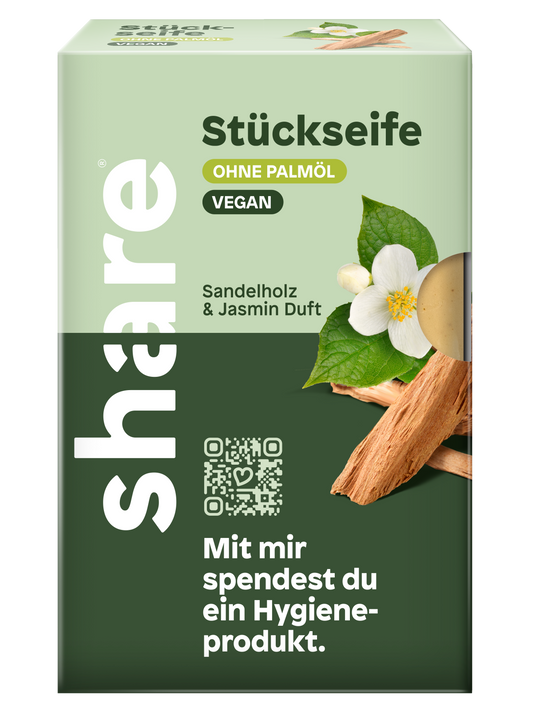 Stückseife Sandelholz & Jasmin Duft