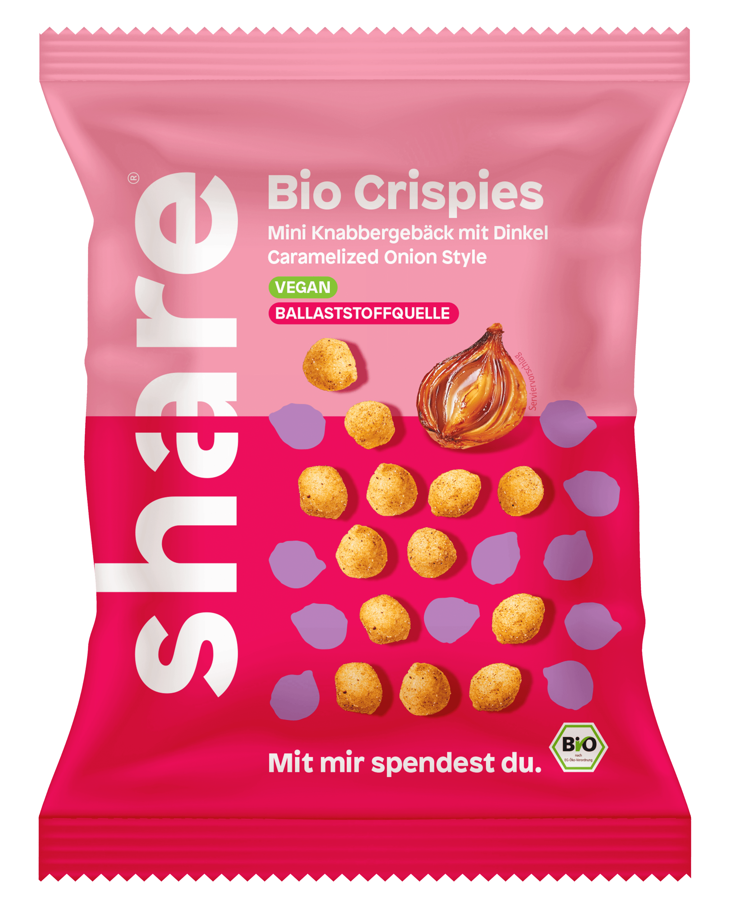 share Chips Bio Crispies Caramelized Onion Style 1x100g 8x100g