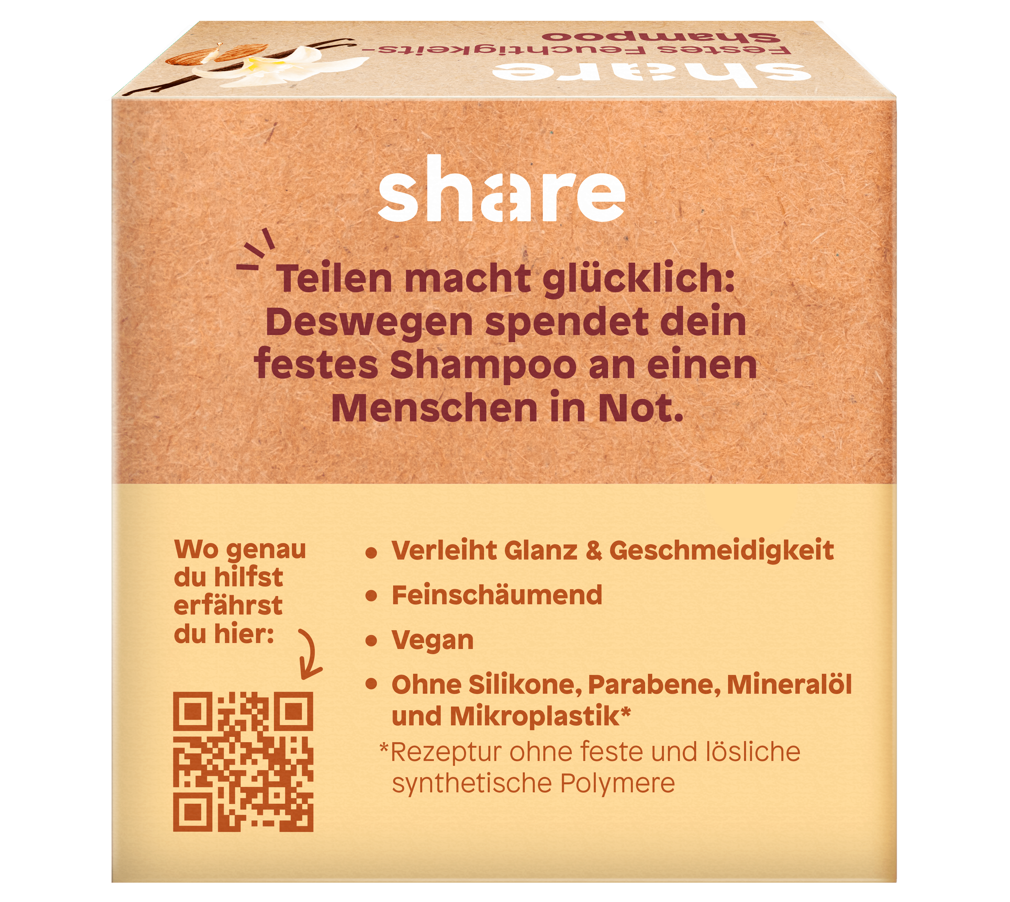 share Festes Shampoo Festes Shampoo Vanille & Mandelöl