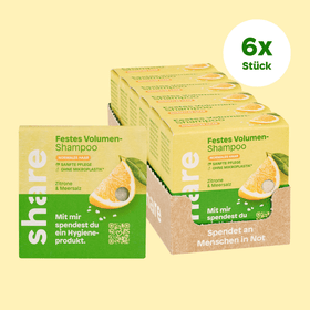 Festes Shampoo Zitrone & Meersalz