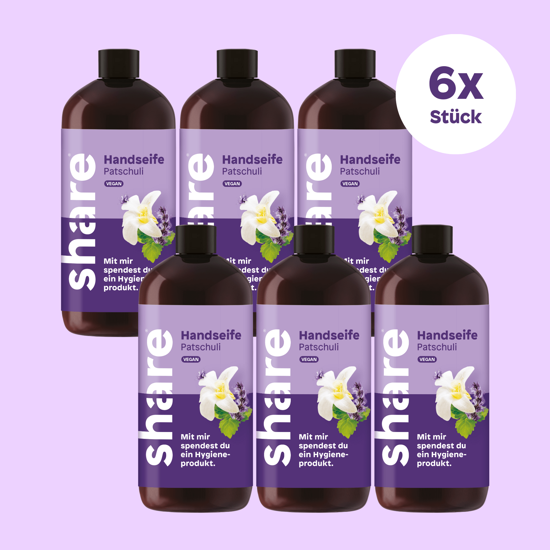 Liquid soap refill bottle Patchouli