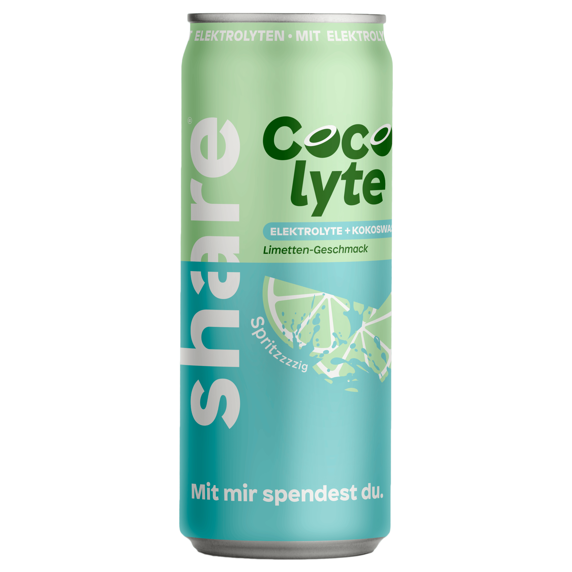 share Getränke / alkoholfreie Getränke Cocolyte Limette  in Alu Dose EW 12x330ml