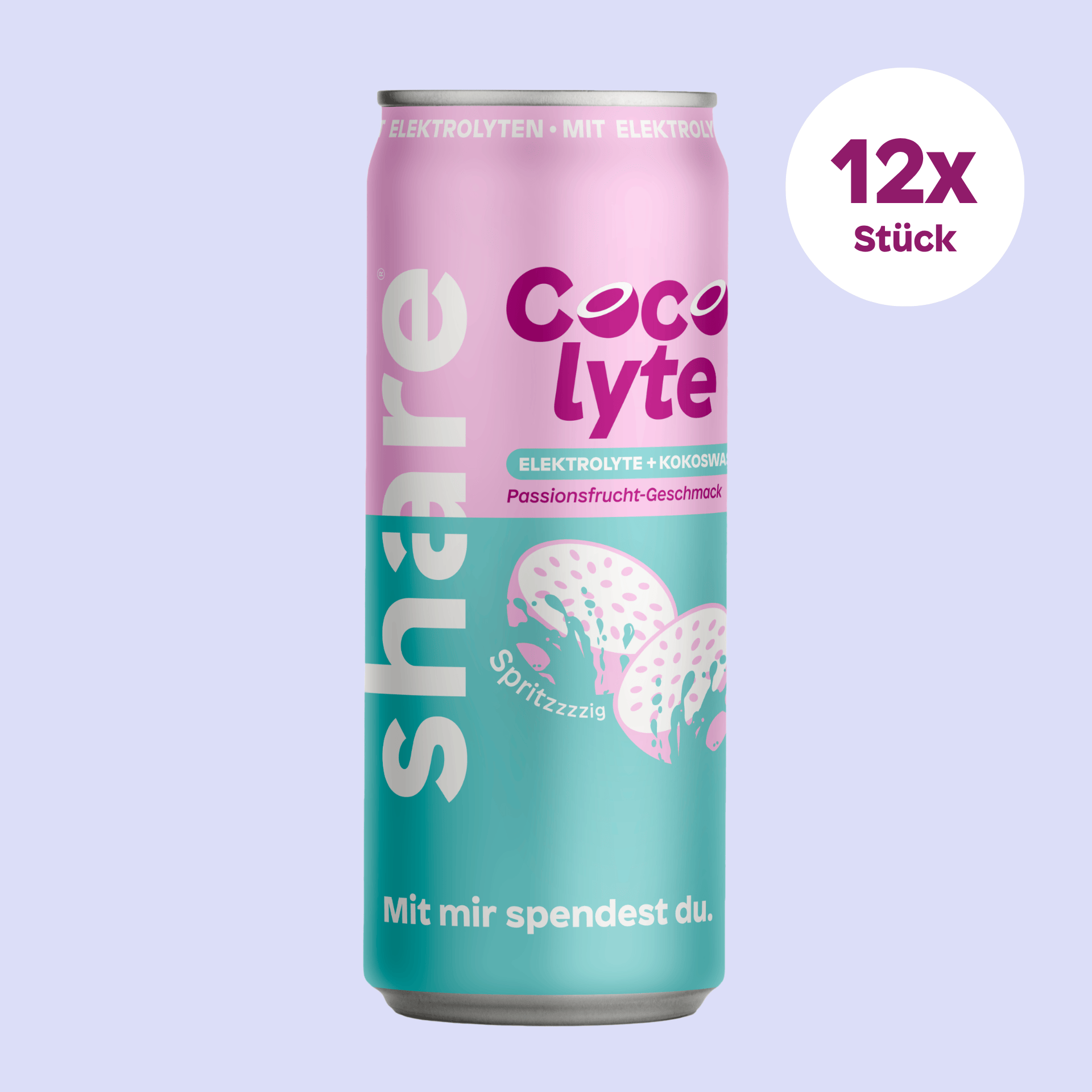 share Getränke / alkoholfreie Getränke Cocolyte Passionsfrucht 12x330ml