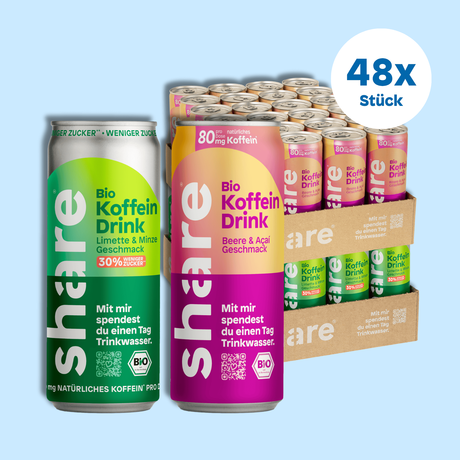 share GmbH Bio Koffein Drink Sparpaket