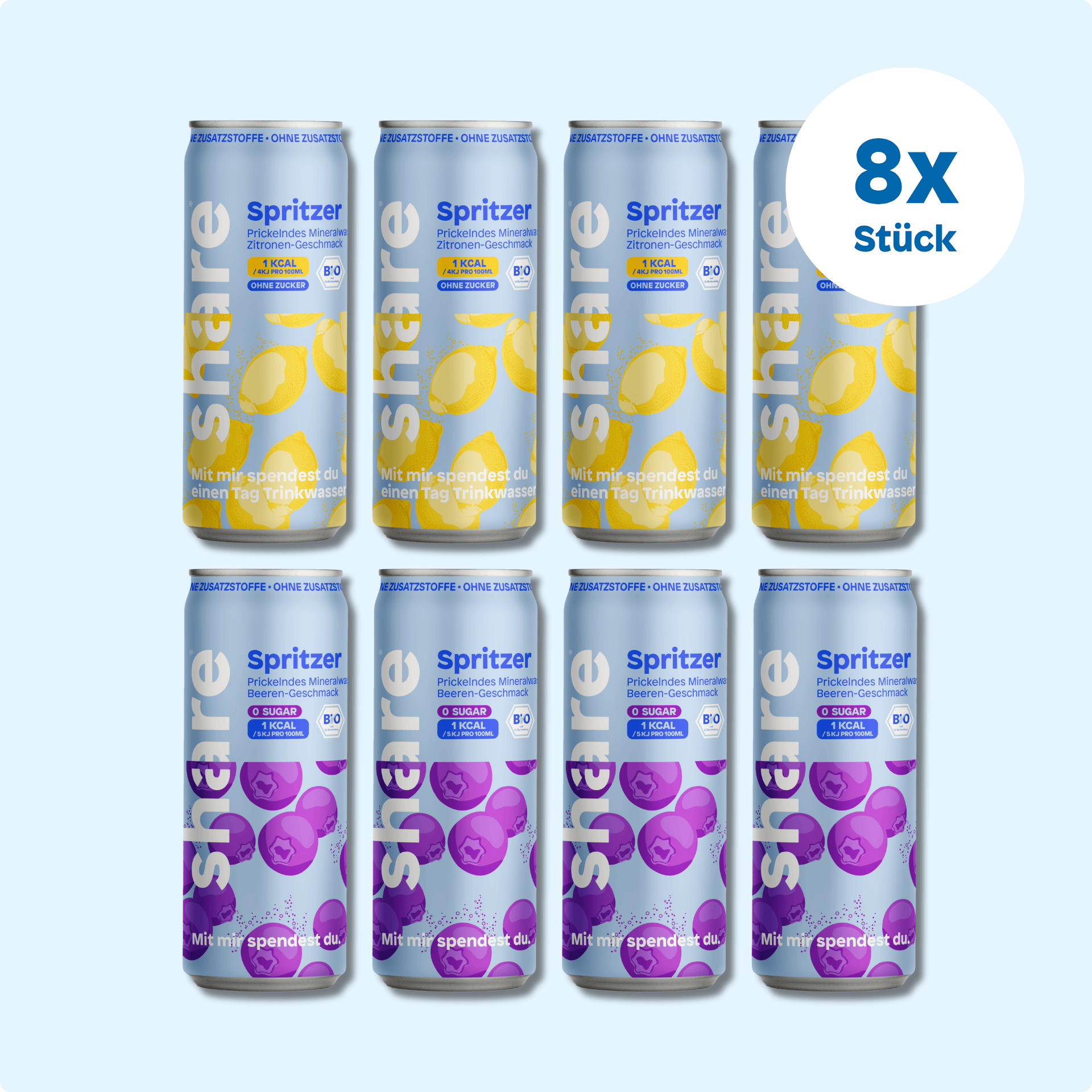 share GmbH Bio Spritzer Probierpaket