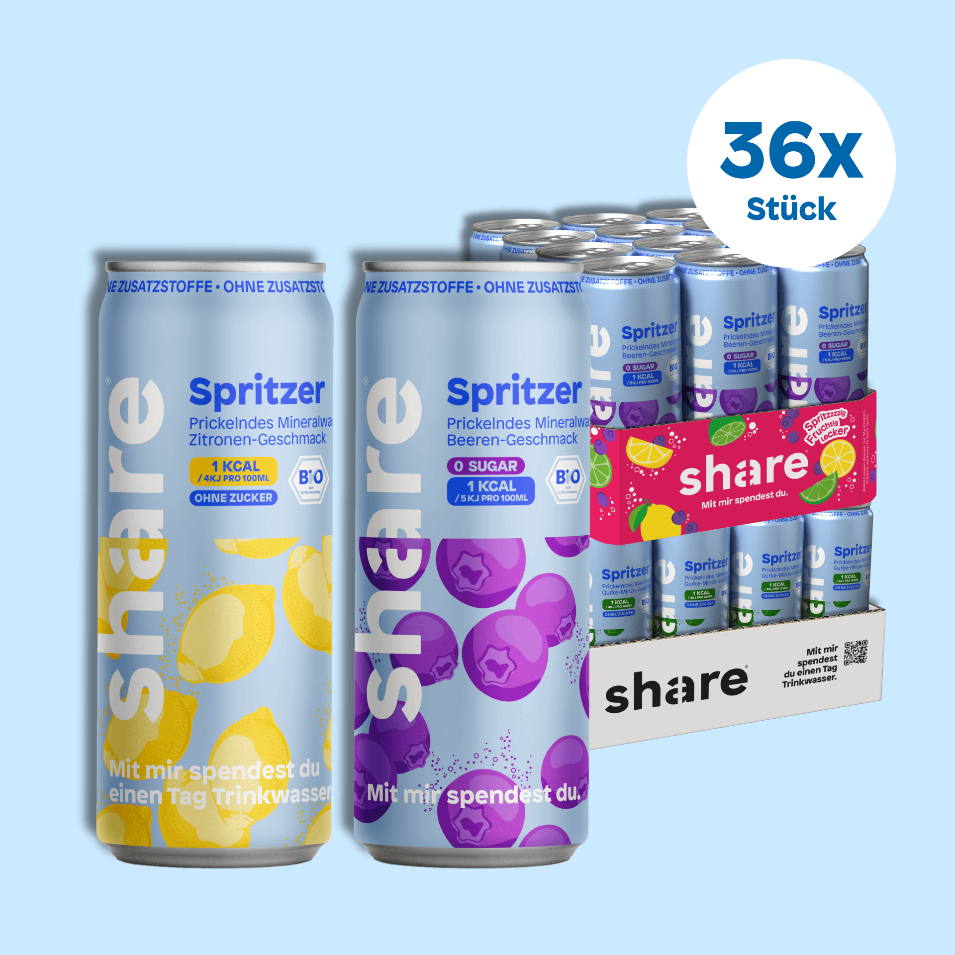 share GmbH Bio Spritzer Sparpaket New