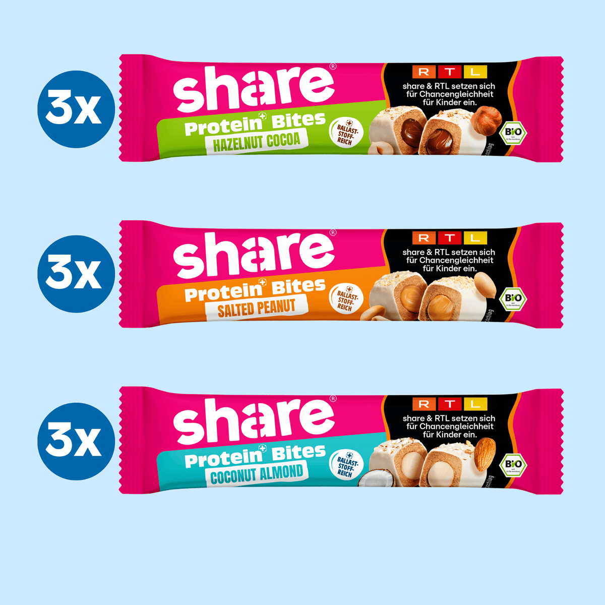 share GmbH Protein Bites Probierpaket