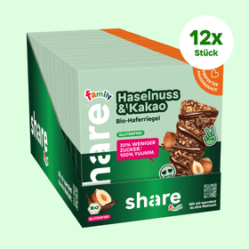 Family Organic Bar Hazelnut & Cocoa 