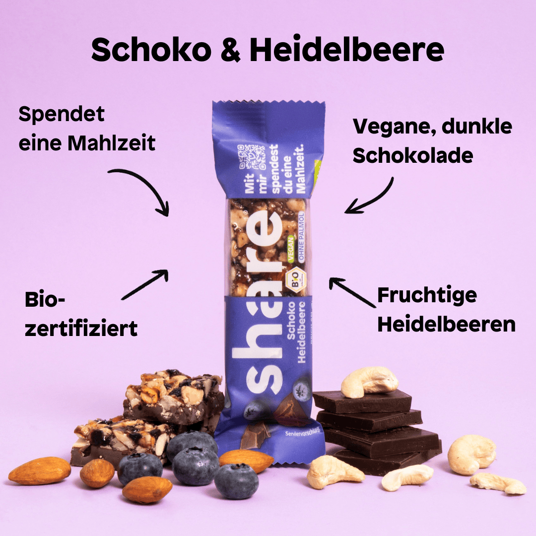 share Nussriegel Bio Nussriegel Bundle Schoko Meersalz & Schoko Heidelbeere