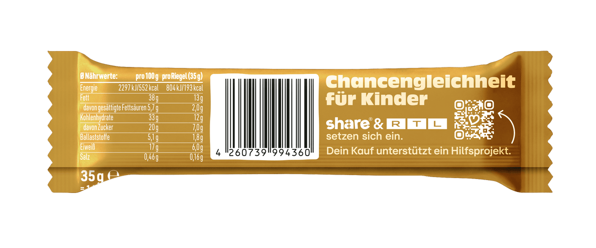 share Nussriegel Bio Nussriegel Karamell Meersalz 15x35g