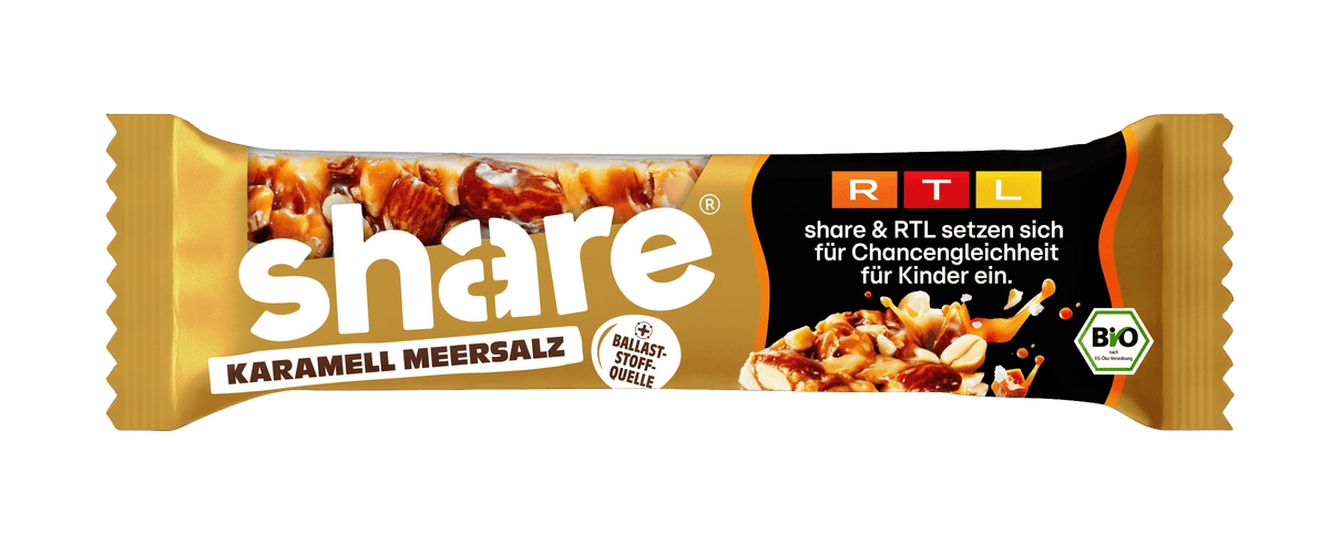 share Nussriegel Bio Nussriegel Karamell Meersalz 15x35g