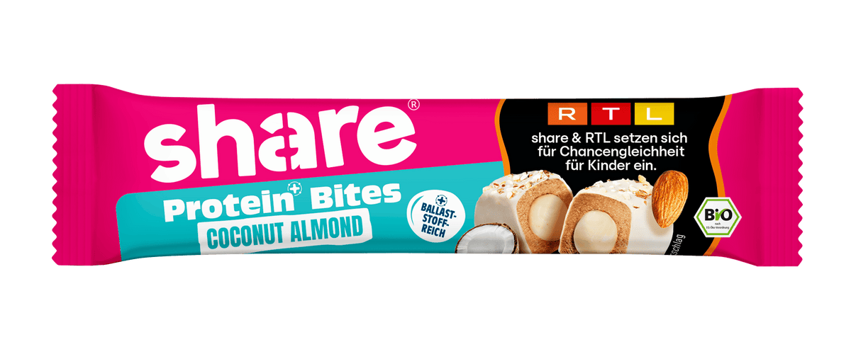 share Proteinriegel Bio Protein Bites Coconut Almond 15x40g