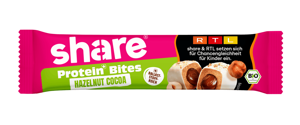 share Proteinriegel Bio Protein Bites Hazelnut Cocoa 15x40g
