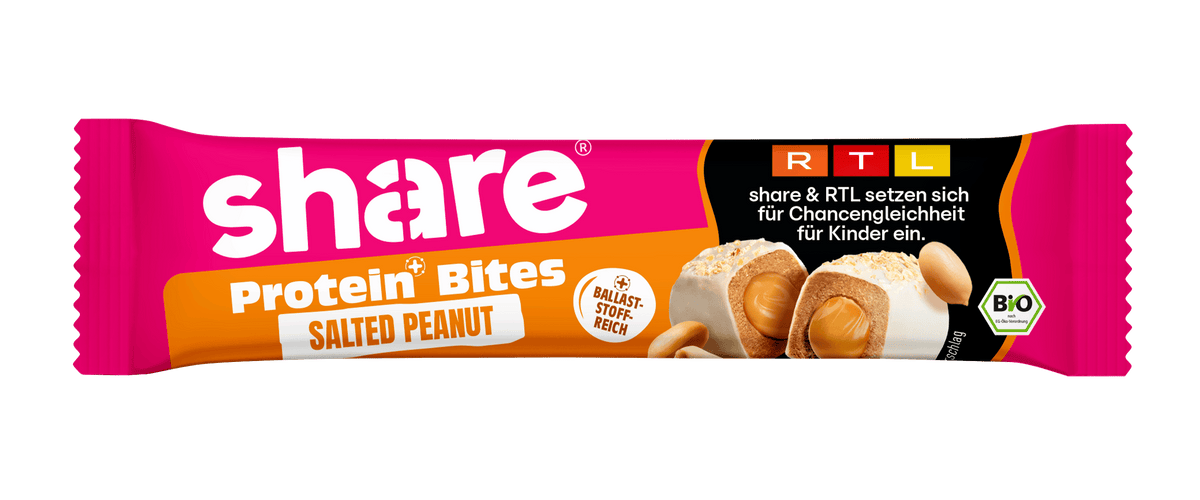 share Proteinriegel Bio Protein Bites Salted Peanut 15x40g