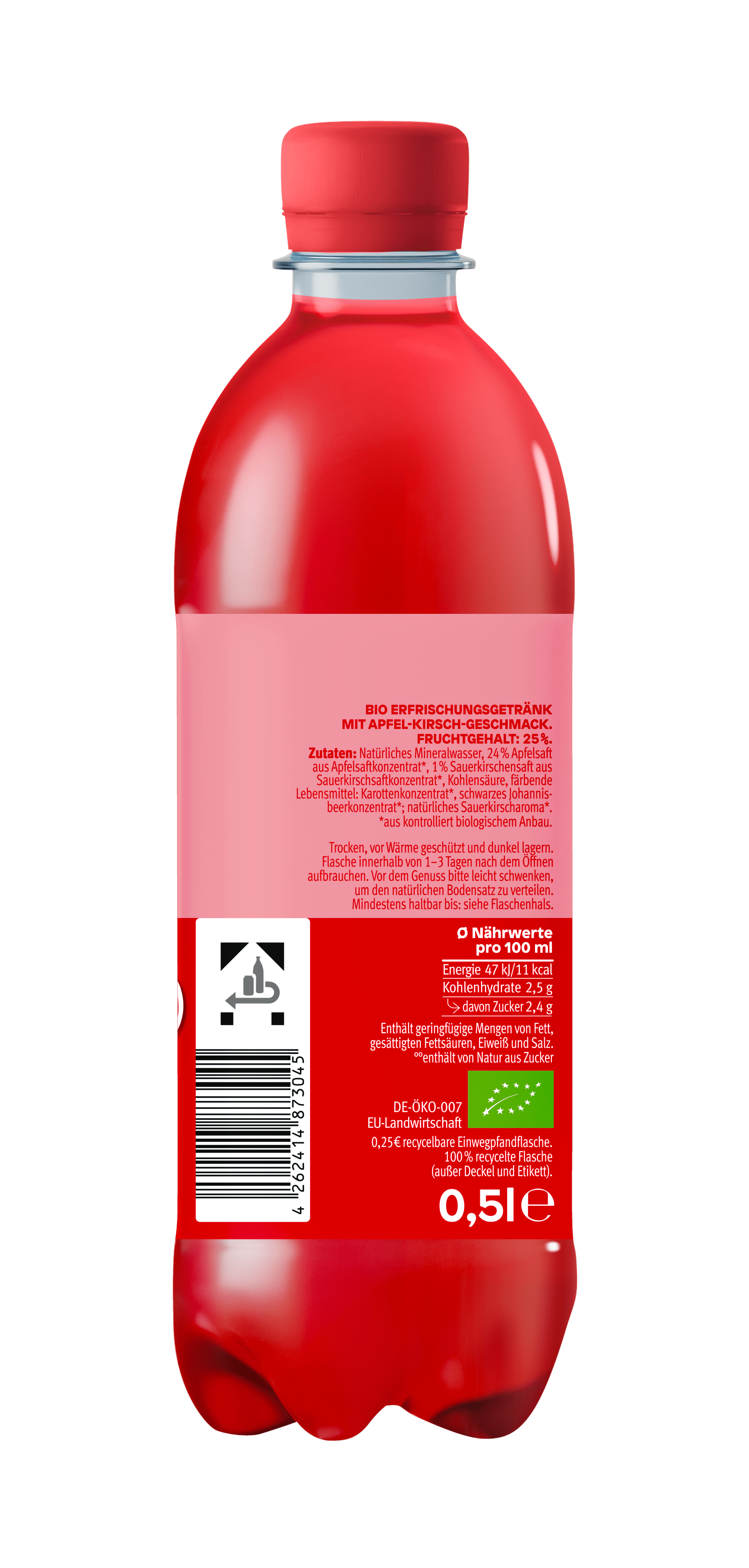 share Saftgetränke Family Bio Frucht Spritzi Apfel & Kirsch-Geschmack  in rPET EW