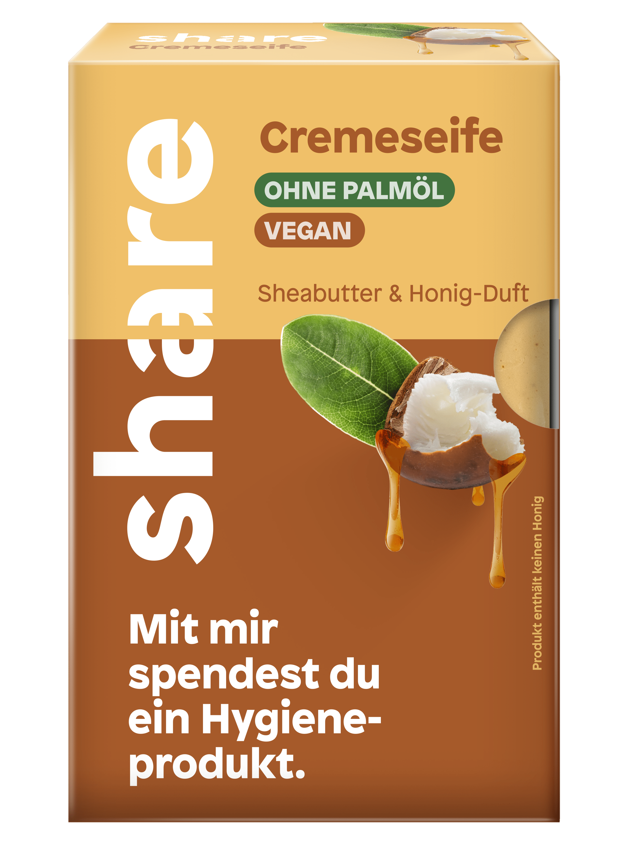 share Stückseife Stückseife Sheabutter & Honig Duft 12x100g