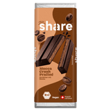 Bio Tafelschokolade Mocca Crush Praliné Zartbitter mit Mokka 1x80g