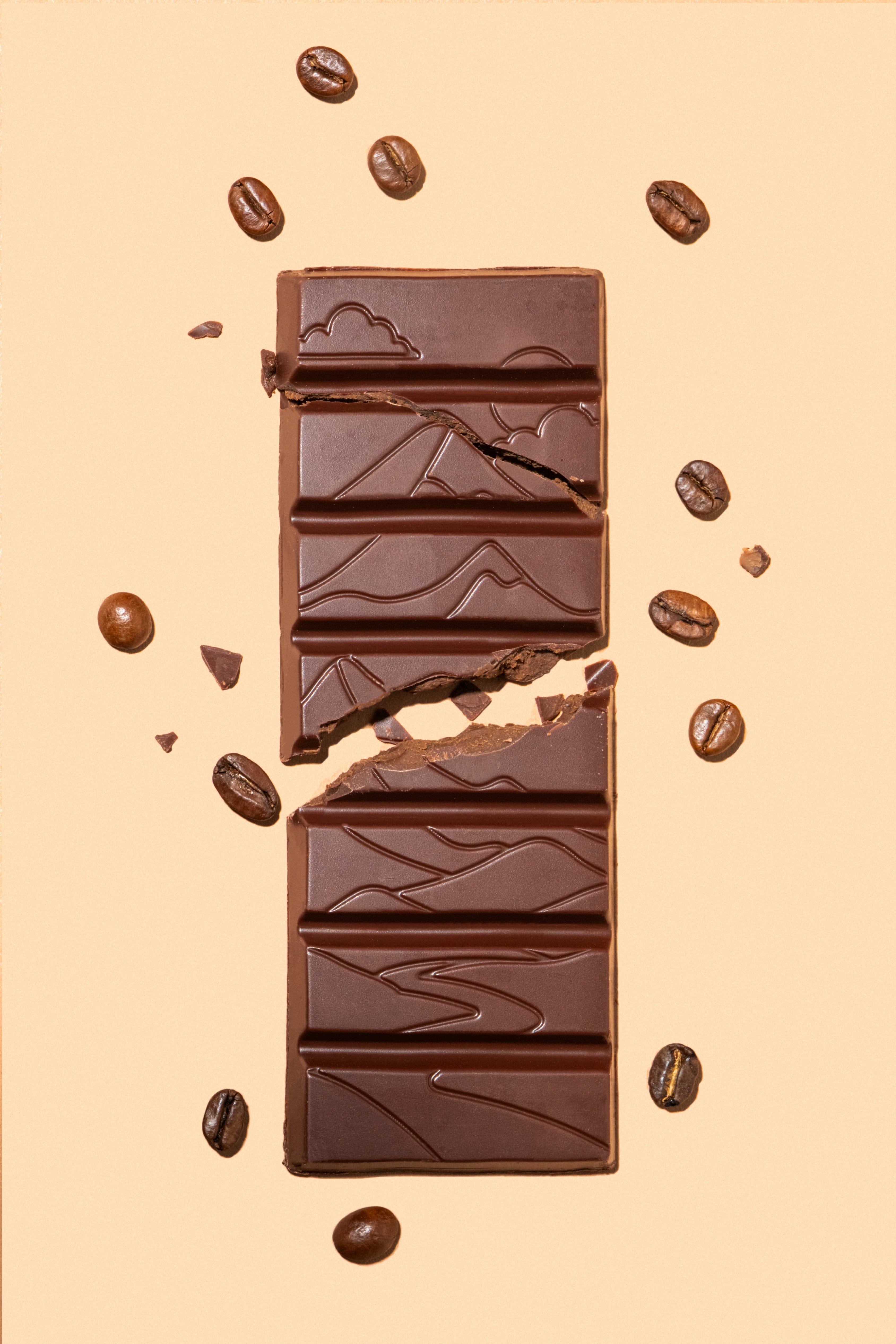 share Tafelschokolade Vegane Schokoladentafel Mocca Crush Praliné 12x80g