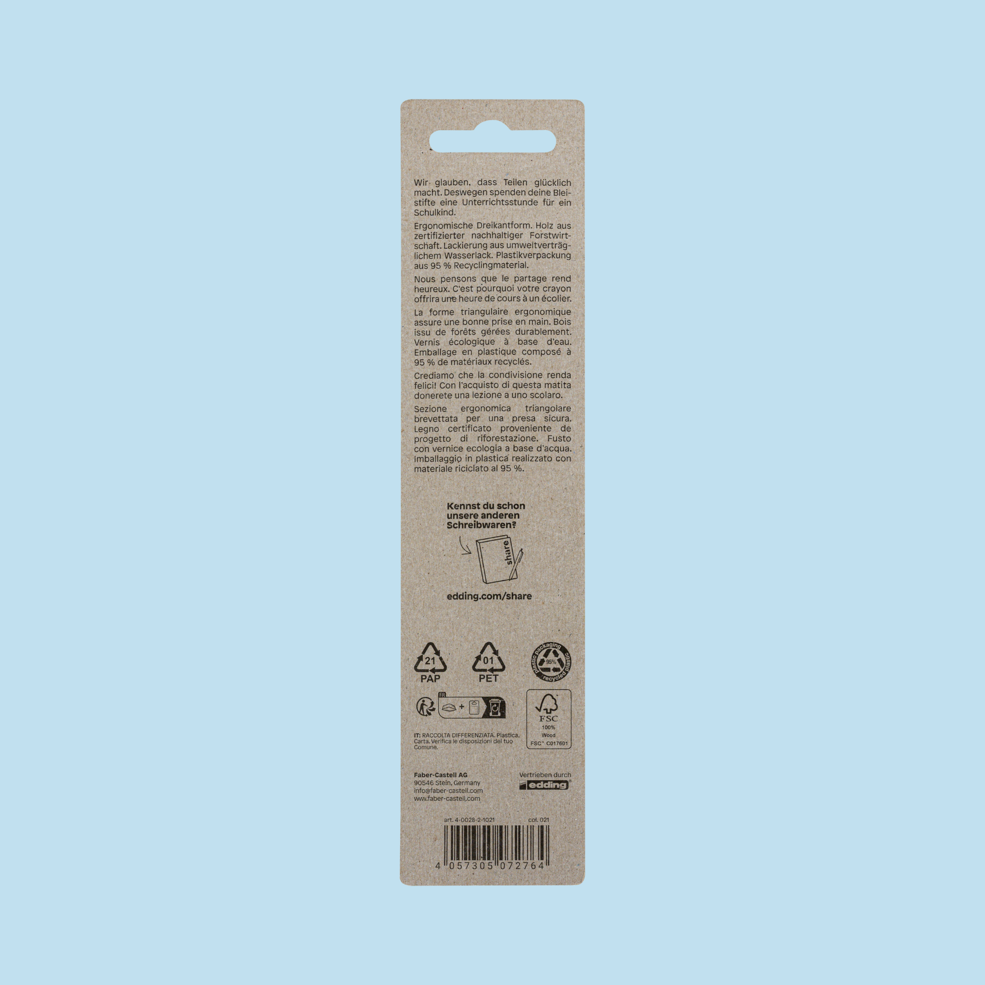 Bleistift HB 2er-Pack