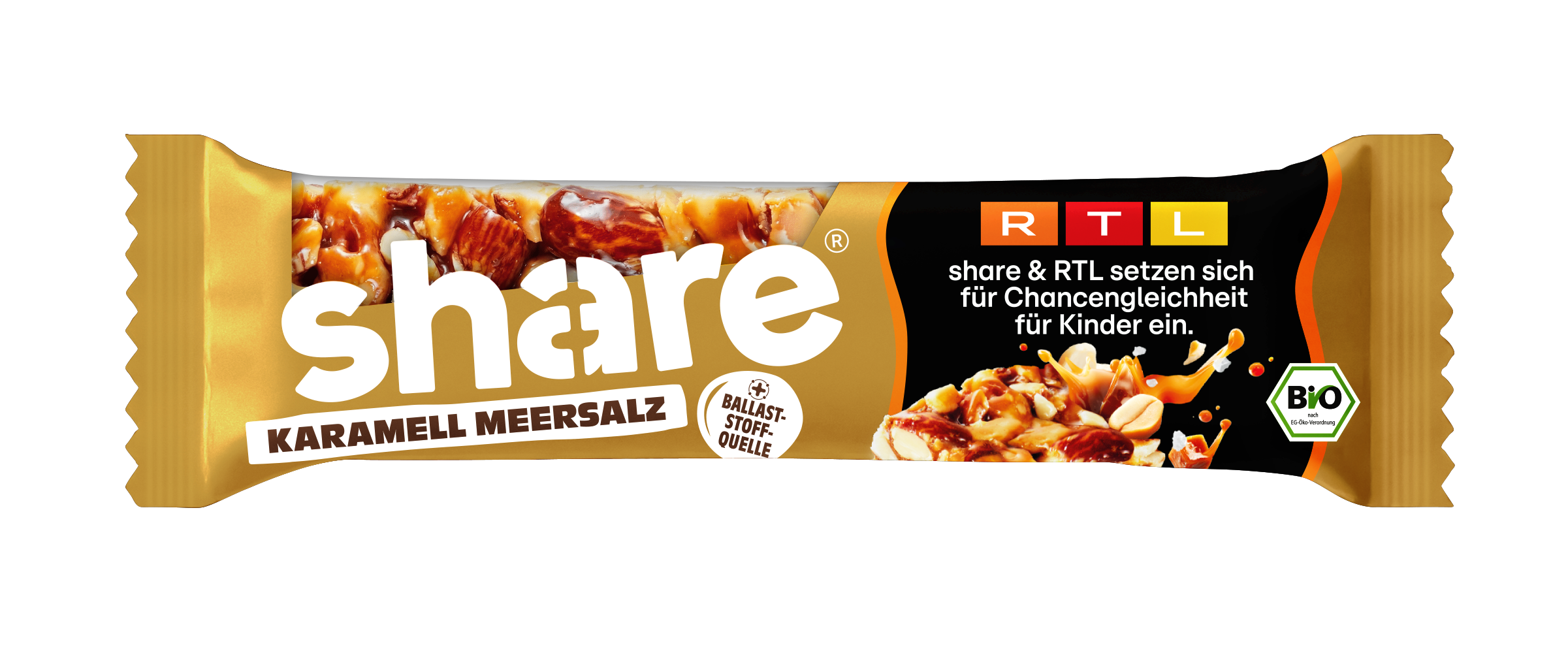 Nussriegel Karamell Meersalz